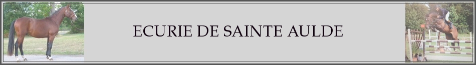 ECURIE DE SAINTE AULDE